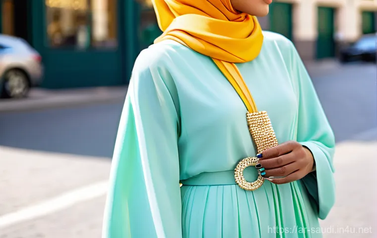 히잡 착용 규칙과 구매처 - **Prompt 2: Seasonal Hijab Fabrics and Occasional Wear**
    "A vibrant triptych image illustrating ...